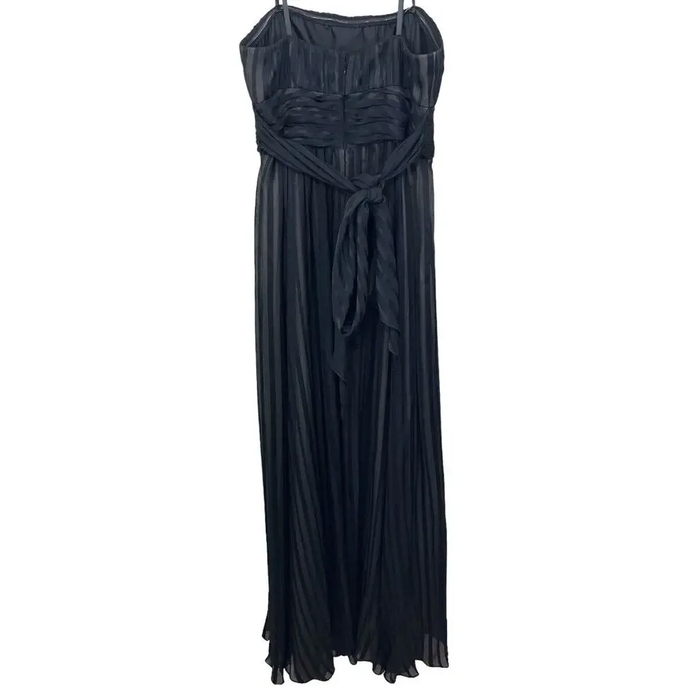 BCBGMaxAzria Black Strapless Maxi Dress - Picture 2 of 12